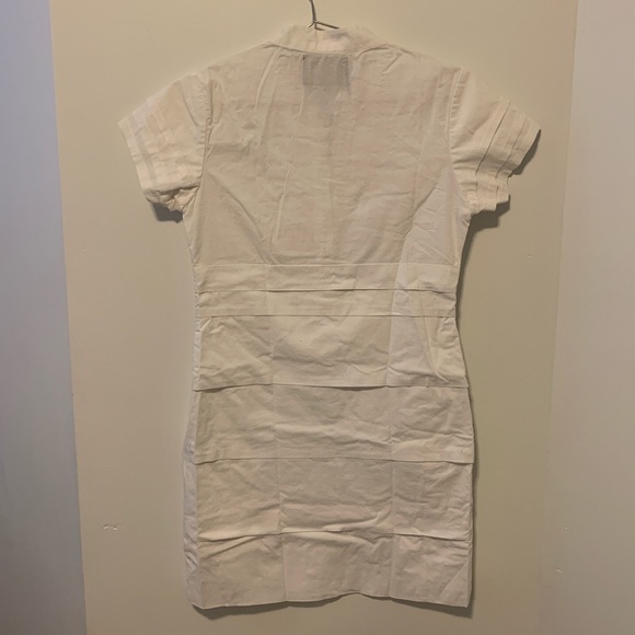 White Ruffle Dress - Picture 3 of 4